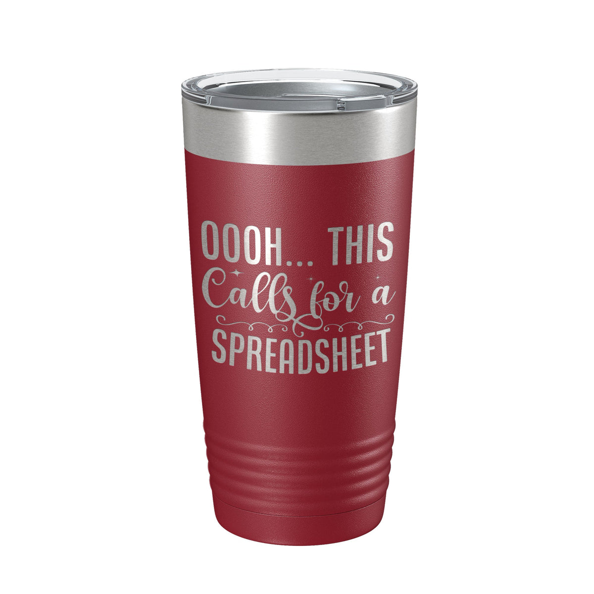 Oooh This Calls For A Spreadsheet Tumbler Travel Mug Insulated Laser Engraved Funny Accountant Bookkeeper CPA Gift Coffee Cup 20 oz-18