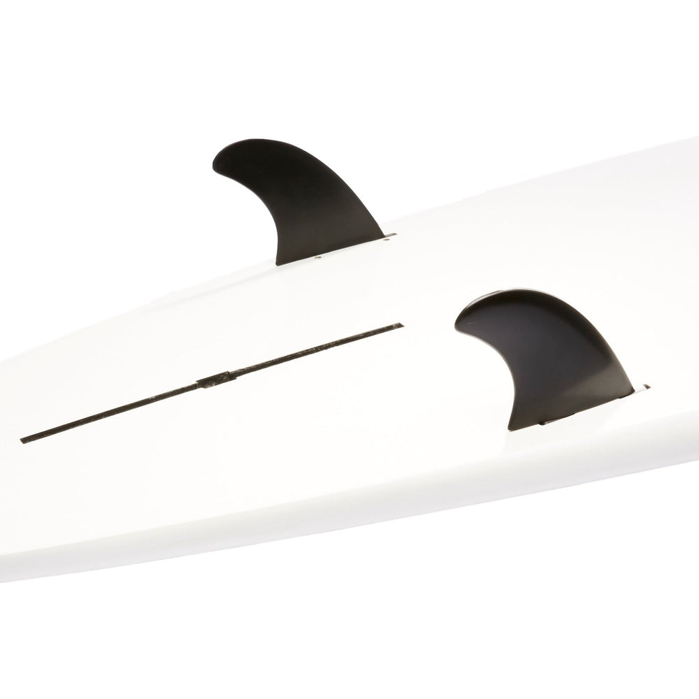 DORSAL Surfboard Fin Box Set for Longboard SUP Center Fin Box [Black - White]-3