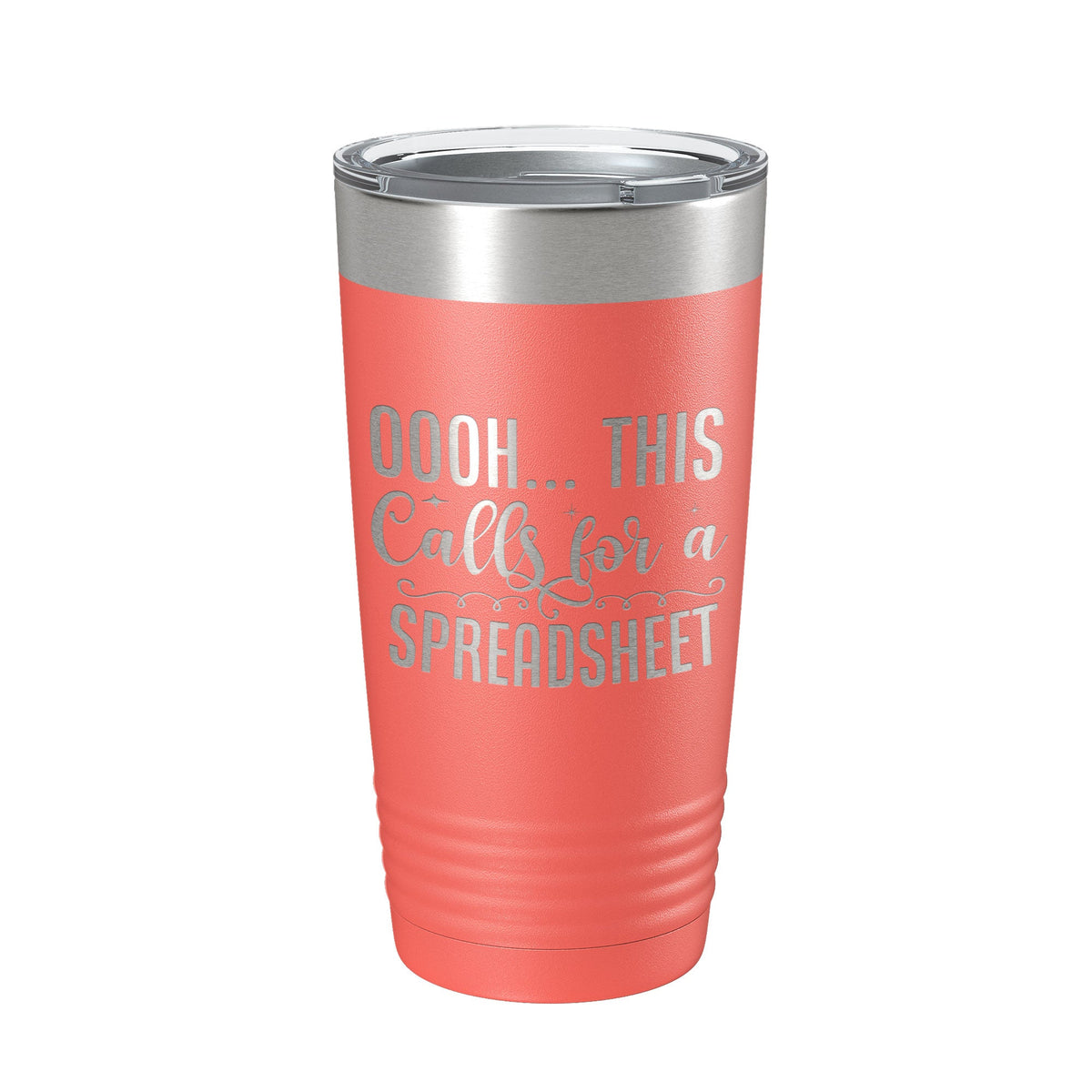 Oooh This Calls For A Spreadsheet Tumbler Travel Mug Insulated Laser Engraved Funny Accountant Bookkeeper CPA Gift Coffee Cup 20 oz-20