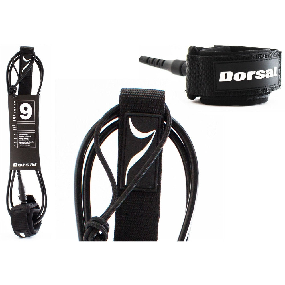 DORSAL Surf Leash for Surfboard Longboard SUP Leg Rope-2