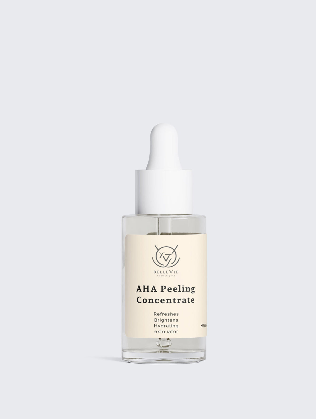 AHA Peeling Concentrate 30ml – Overnight 10% Lactic Acid Peel for Smooth & Glowing Skin