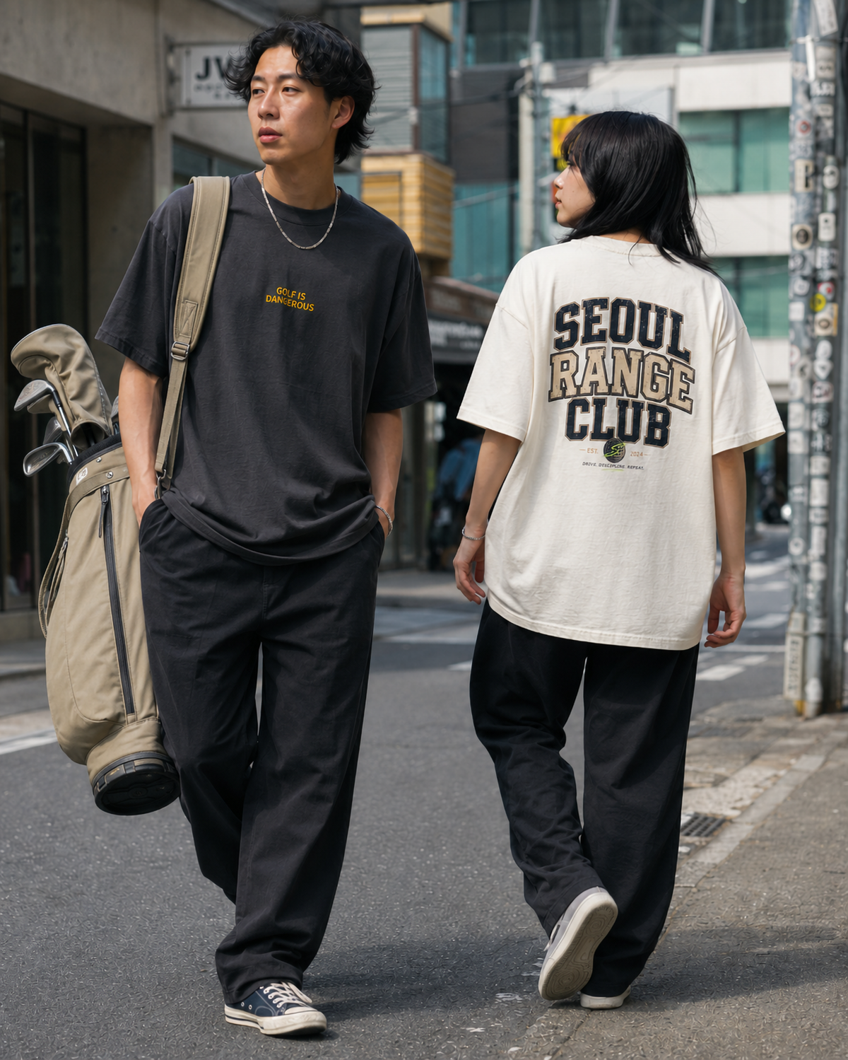 Seoul Range Club - Oversized T-shirt-3