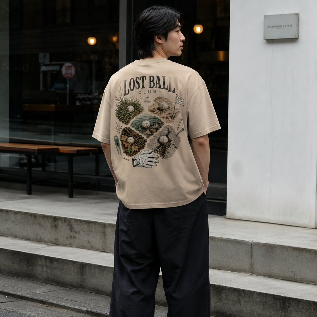 Lost Ball - Oversized T-shirt-1