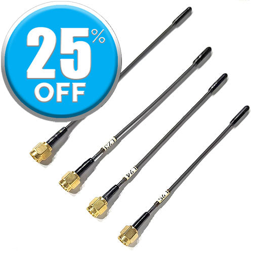 SMA Whip Antenna for Wireless Transmitters / Receivers - Frequency Block Specific