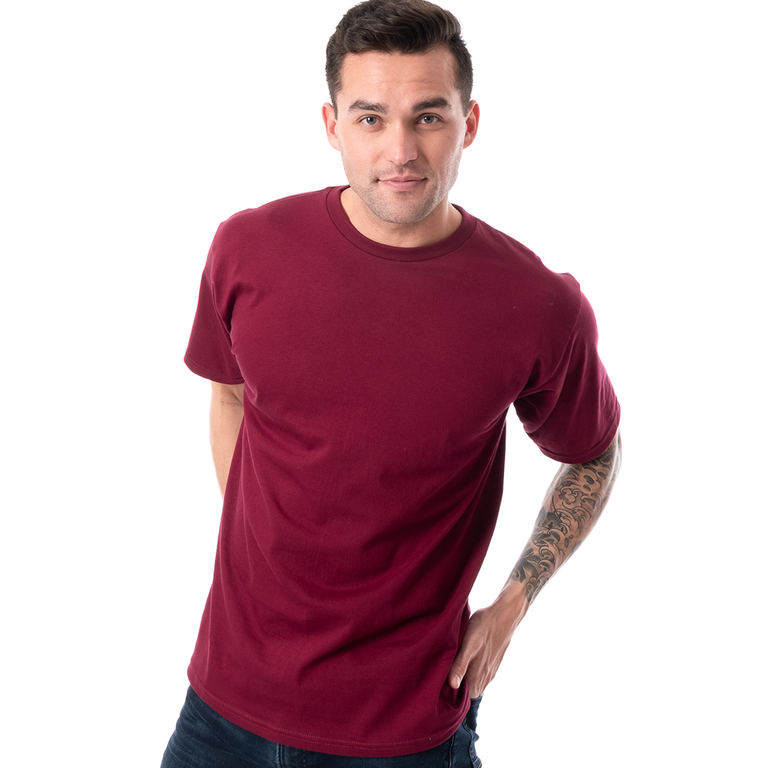 Retro Ring-Spun Crew Neck T-Shirt 2100