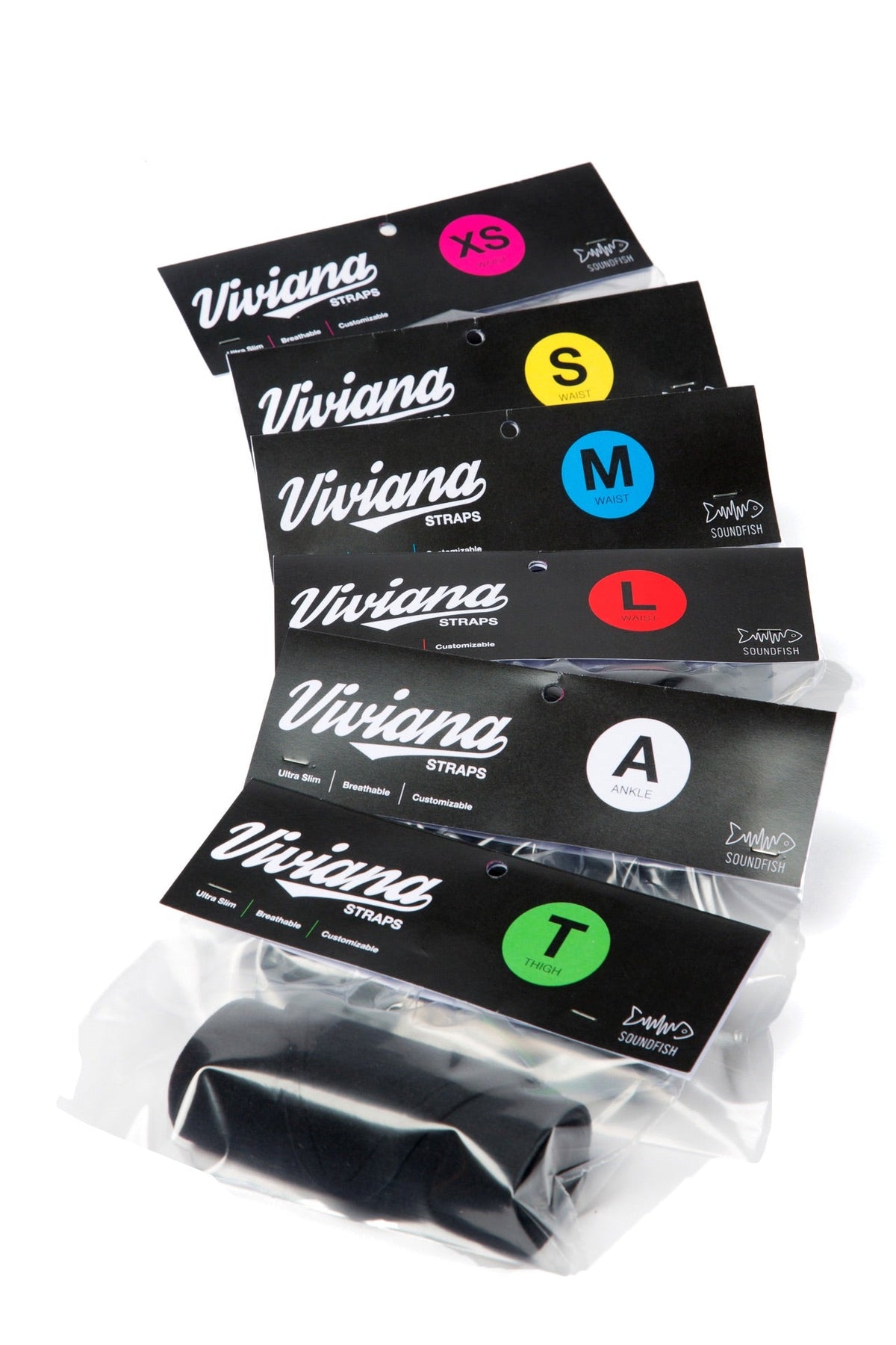 Viviana Transmitter Ankle Straps (Beige or Black)