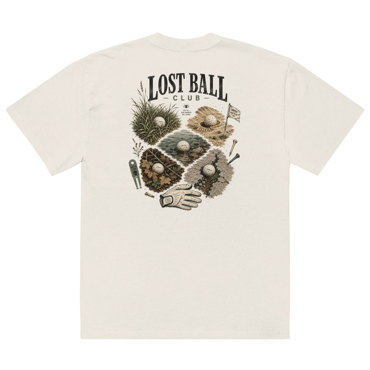 Lost Ball - Oversized T-shirt-7