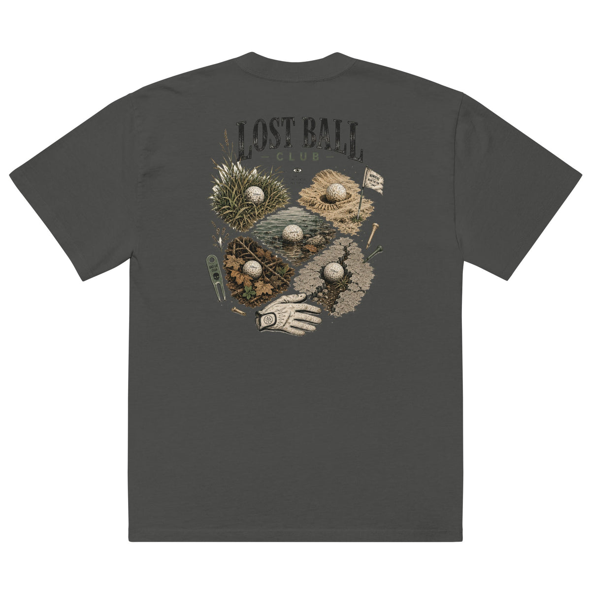 Lost Ball - Oversized T-shirt-3