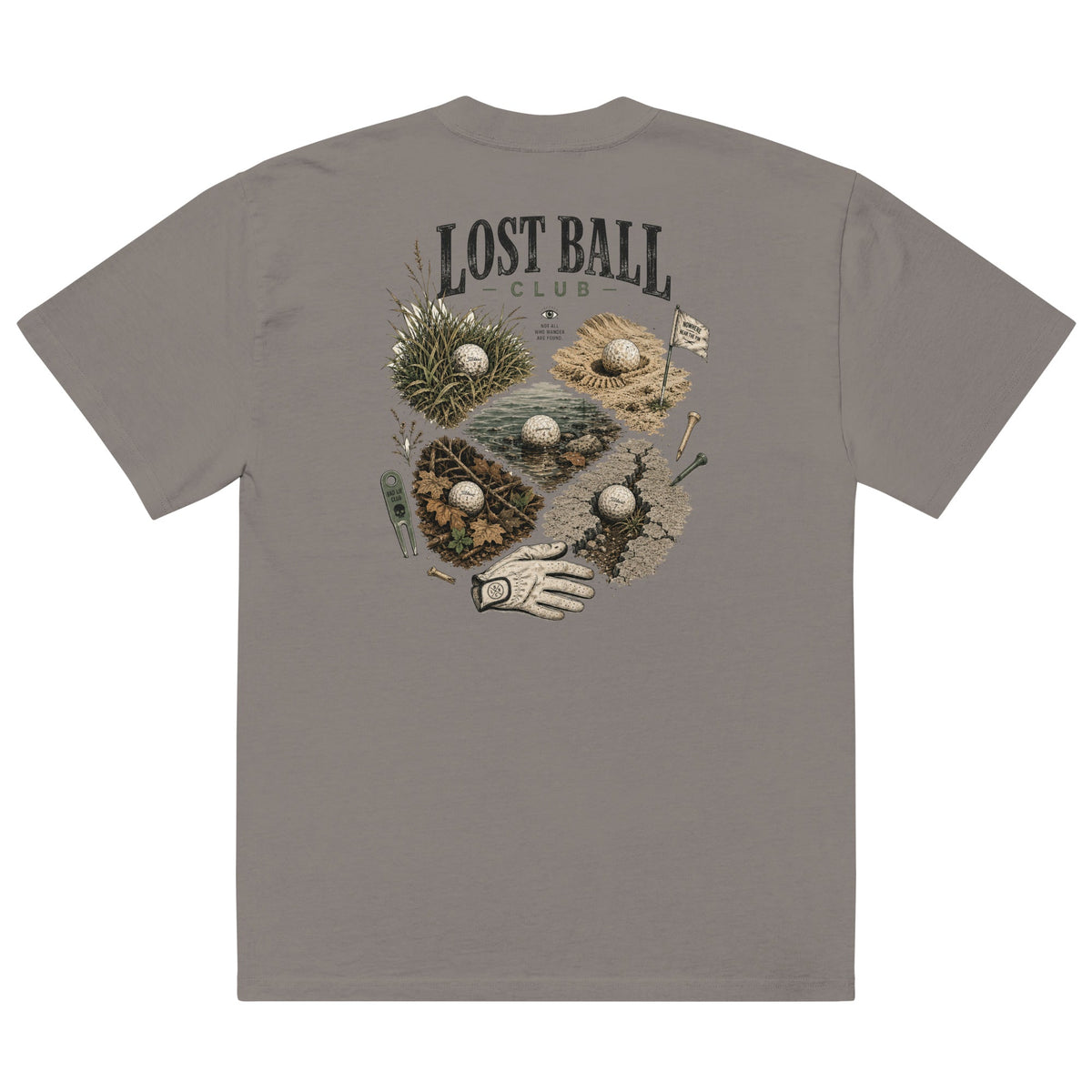 Lost Ball - Oversized T-shirt-6