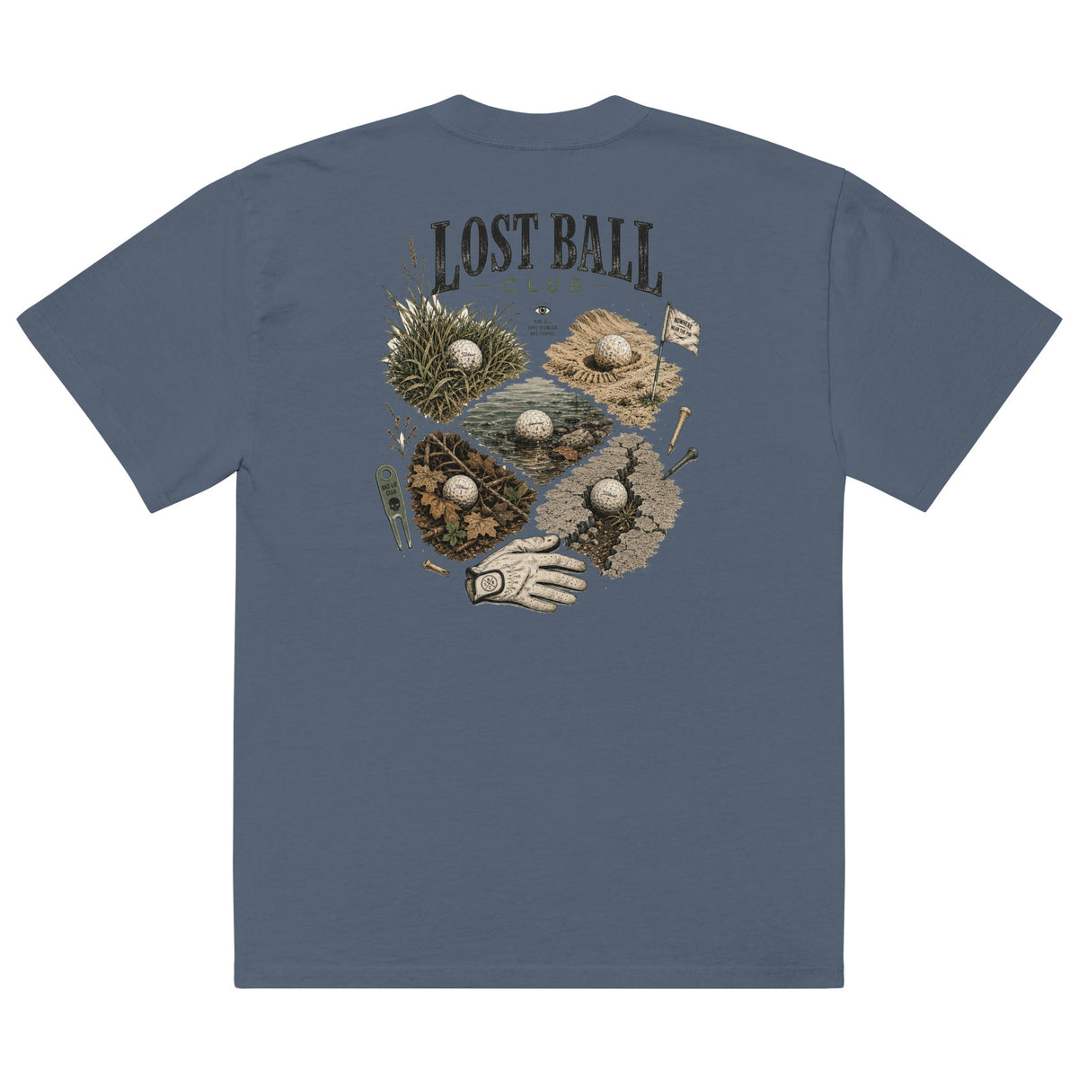 Lost Ball - Oversized T-shirt-5