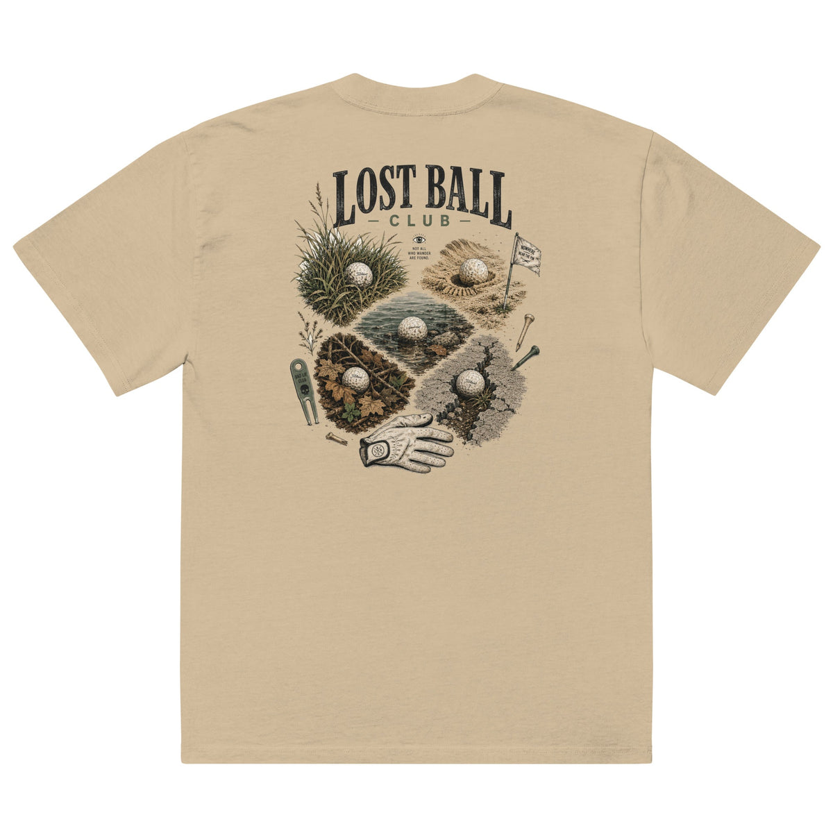 Lost Ball - Oversized T-shirt-0