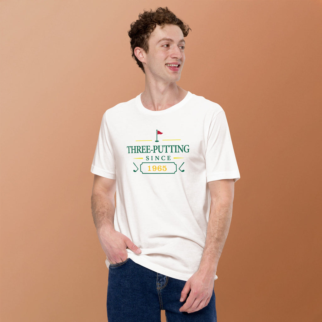 Three Putting Since "Year" - Custom T-shirt-1